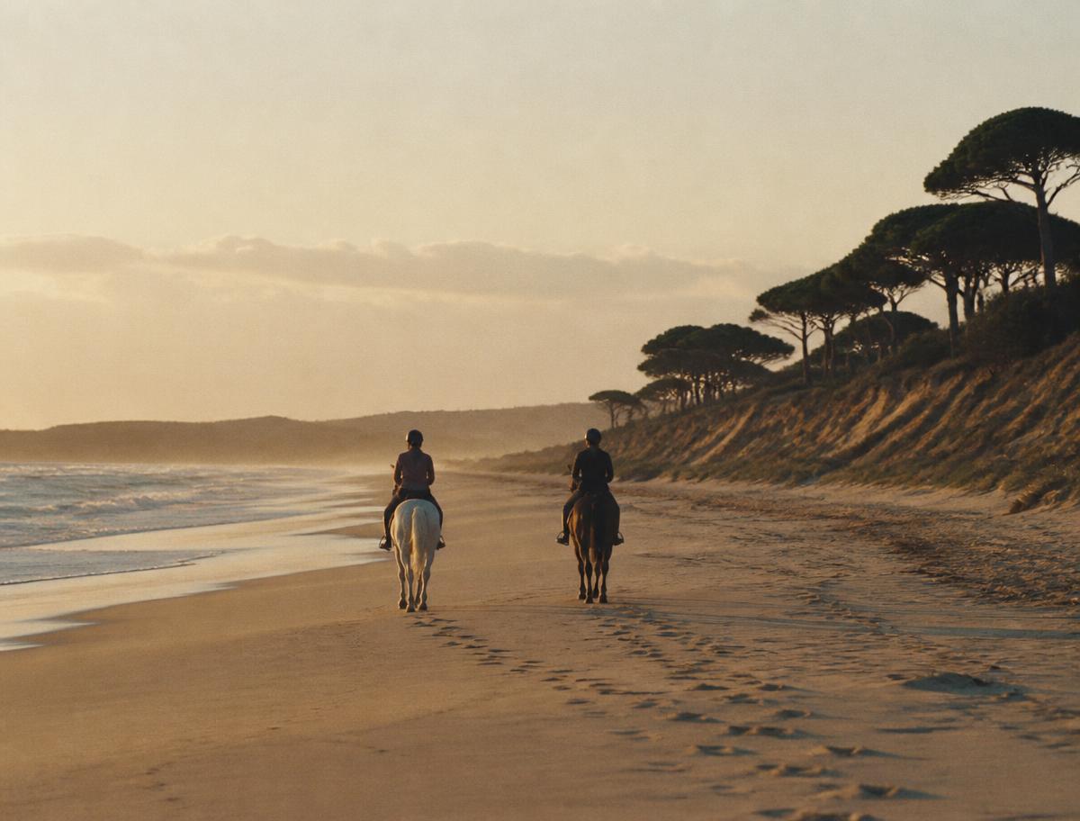Riding the dunes and the shoreline